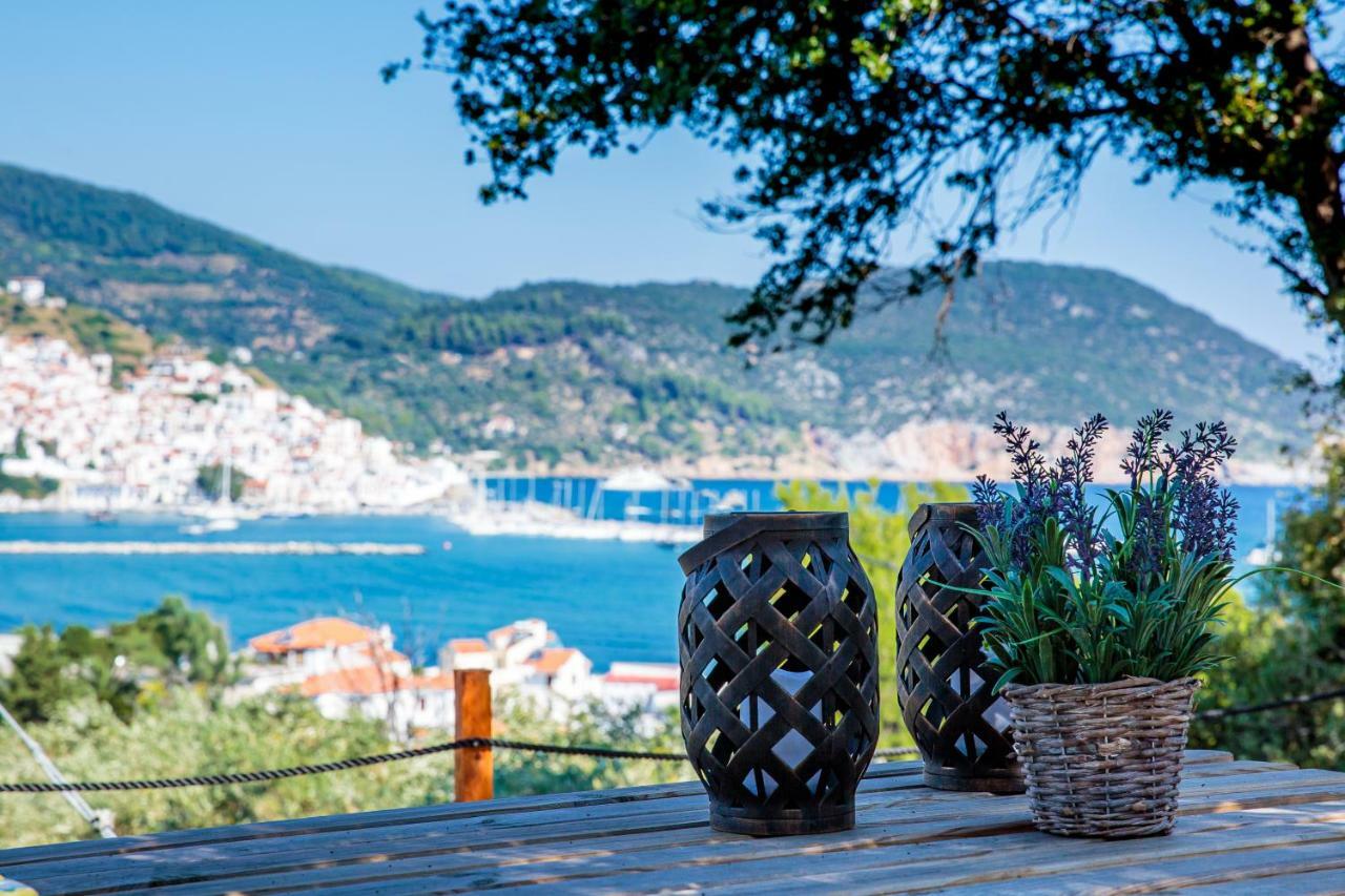 Olive Grove Apartment Skopelos Town Bagian luar foto