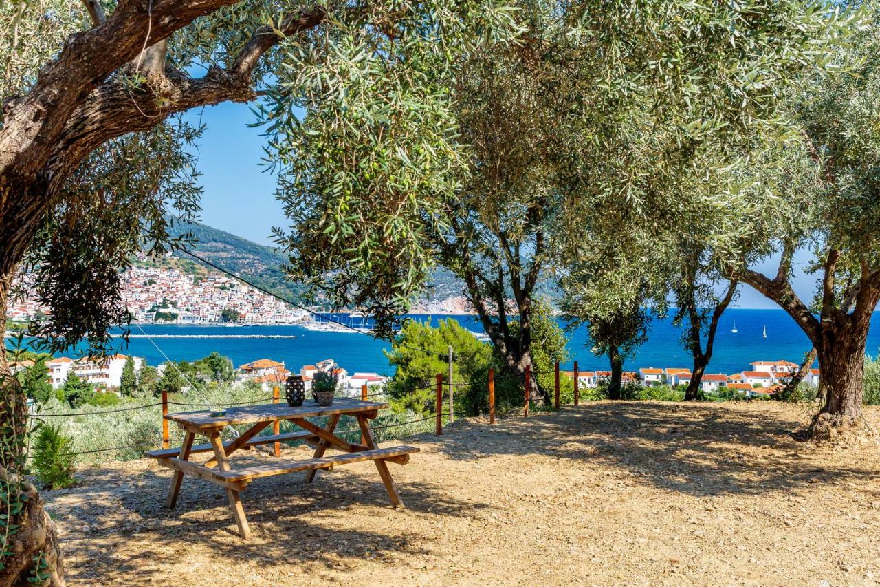 Olive Grove Apartment Skopelos Town Bagian luar foto