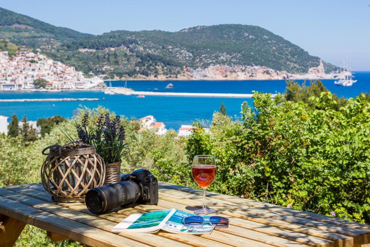 Olive Grove Apartment Skopelos Town Bagian luar foto