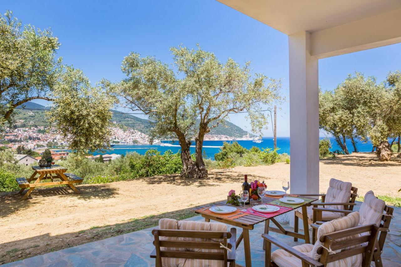 Olive Grove Apartment Skopelos Town Bagian luar foto